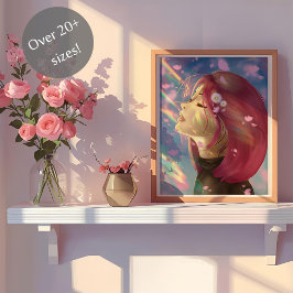 Poster Toques de arco-íris de sangue pacíficos