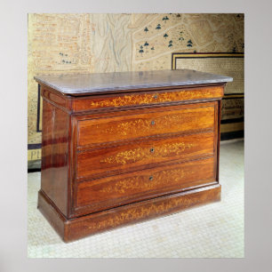 Póster Tórax das gavetas, período Louis-Philippe