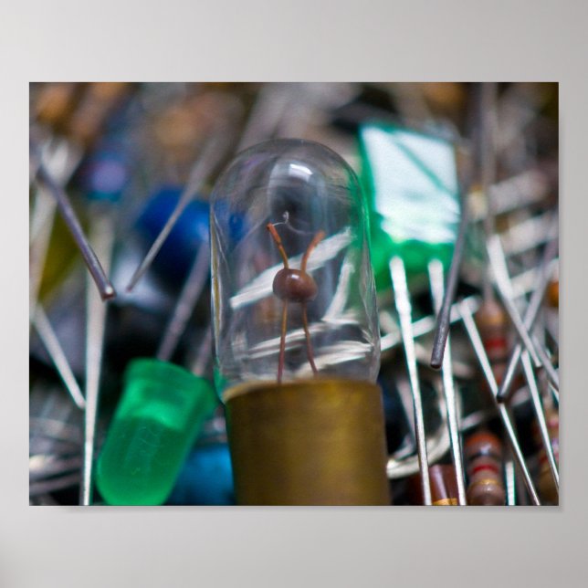 Póster Torção de peças eletrônicas (Frente)