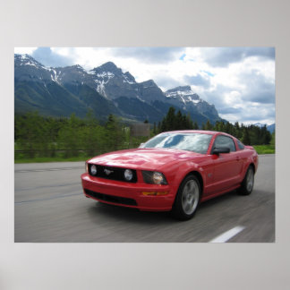 Poster Torção Vermelha