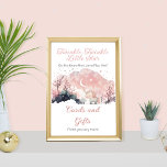 Poster Torcer Cartões e Presentes do Chá Unicórnio Estrel<br><div class="desc">"Estrelinha brilhando, você sabe o quanto você é amado!" Junte-se a uma celebração como a futura mãe dá as boas-vindas à sua pequena estrela brilhante no mundo. Você é cordialmente convidado para um chá de fraldas temático Twinkle Twinkle Little Star em homenagem à futura mãe e a seu pacote de...</div>