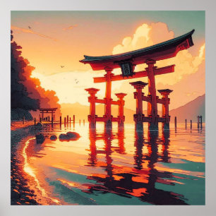 Poster Torii da Luz Nascente