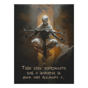 Póster Tormenta (com frase)