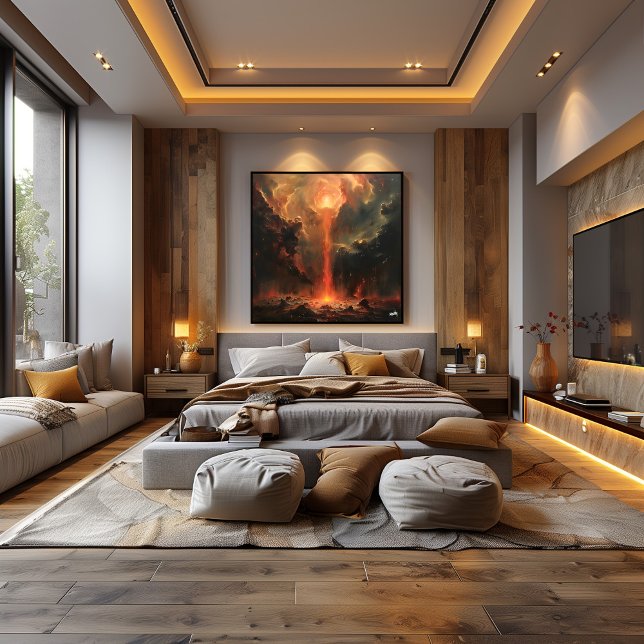 Póster Tormenta Galáctica (Criador carregado)