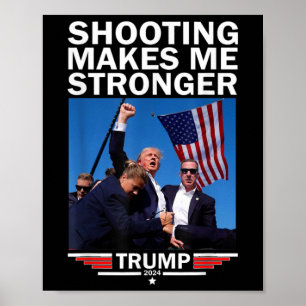 Poster Torna-Me Mais Forte Donald Trump 2024