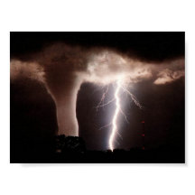 Tornado e Relâmpago