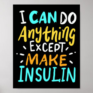 Poster Tornar O Barato De Insulina Mais Uma Vez, Sensibil