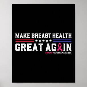 Poster Tornar O Excelente De Saúde Da Mama Novamente Engr
