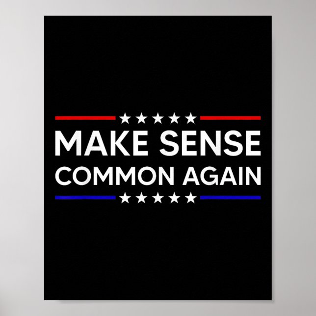 Poster Tornar o Sensor Comum Novamente (Frente)