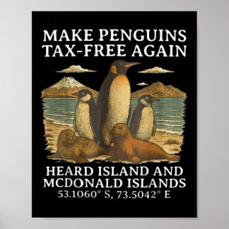 Poster Tornar os pinguins isentos de impostos Mais Uma Ve