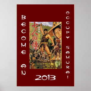 PÓSTER TORNAR-SE E OCUPAR SAMURAI 2013