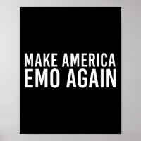 Torne a América Emo Novamente Presente Engraçado p