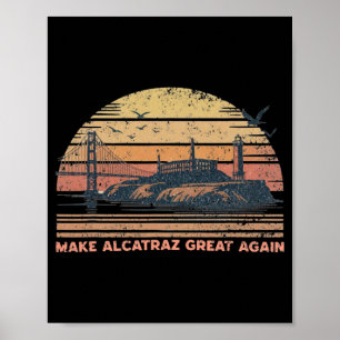 Poster Torne O Excelente Alcatraz Novamente Engraçado Tru