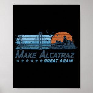 Poster Torne O Excelente Alcatraz Novamente Engraçado Tru