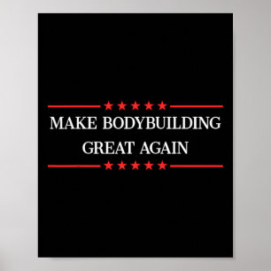 Poster Torne O Excelente De Construção De Bodybuilding No