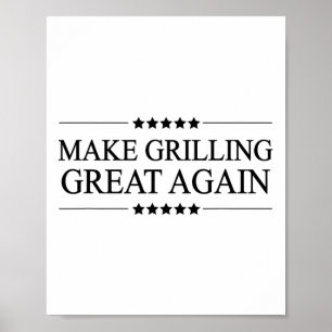 Poster Torne O Excelente De Grelha Novamente Engraçado Pr