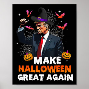 Poster Torne O Excelente De Halloween Novamente Engraçado