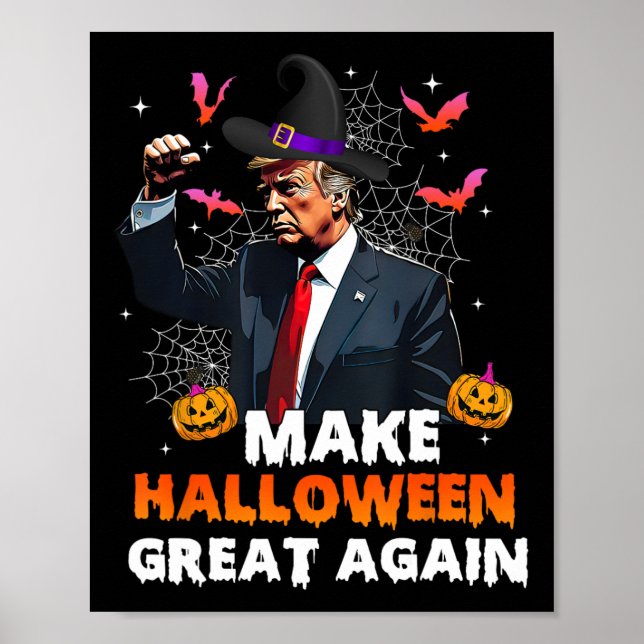 Poster Torne O Excelente De Halloween Novamente Engraçado (Frente)