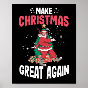 Poster Torne o Excelente de Natal Novamente Engraçado