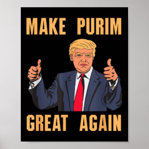 Poster Torne O Excelente De Purim Novamente Engraçado Fum