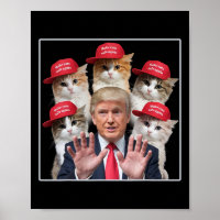 Torne Os Gatos Seguros Novamente Trump 2024 Red Ha