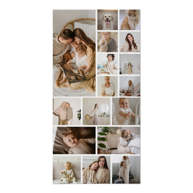 Póster Torne Personalizado O Seu Modelo De Fotografia 17 (Frente)