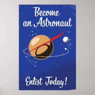 Poster Torne-se um Astronauta inscrito hoje!