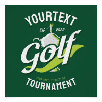 Torneio de Golfe do nome Pro Golf Torphy Golfing