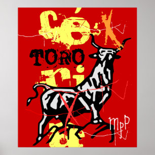 Póster toro