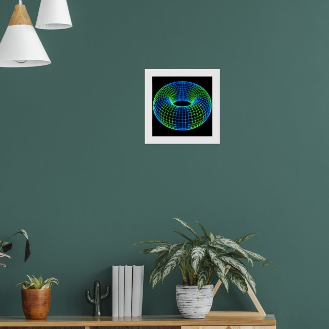 Poster Toro de Arame Neon (Sala de Estar 1)