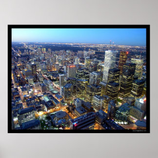 Póster Toronto em Dusk
