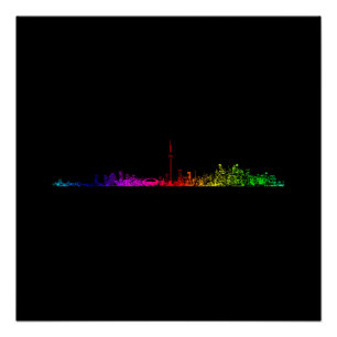 Póster Toronto Rainbow