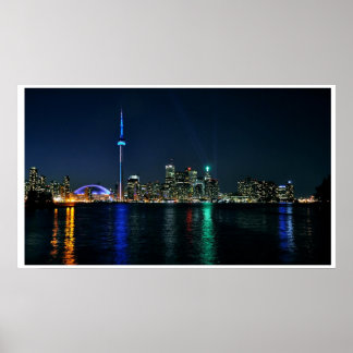 Póster Toronto Skyline