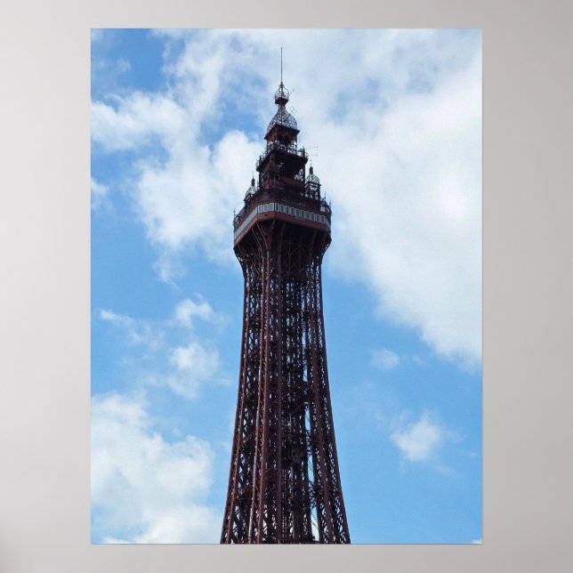 Poster Torre Blackpool (Frente)