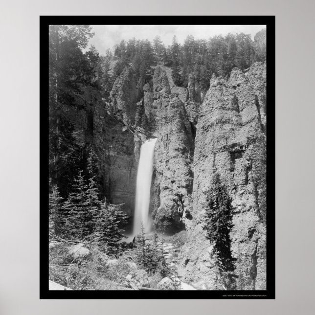 Póster Torre Cai Yellowstone 1899 (Frente)