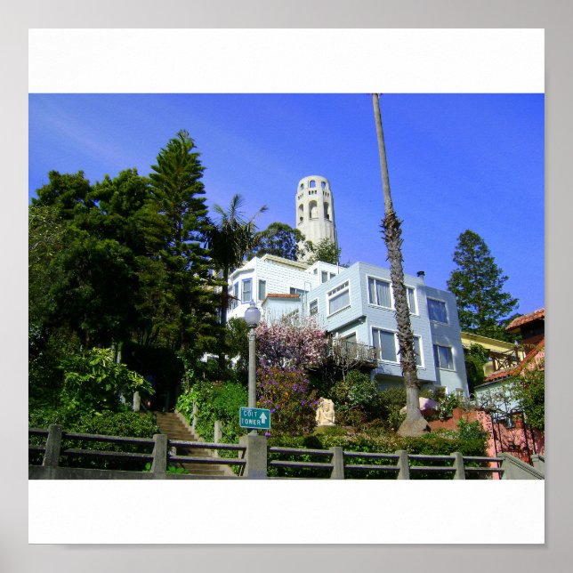 Poster Torre Coit (Frente)