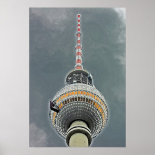 Poster Torre da tevê (Fernsehturm), Berlim (tv2)