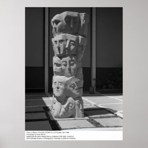Poster Torre das máscaras, UCLA, 1966