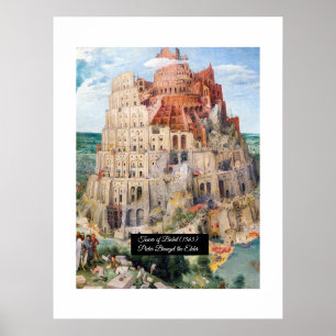 Poster Torre de Babel