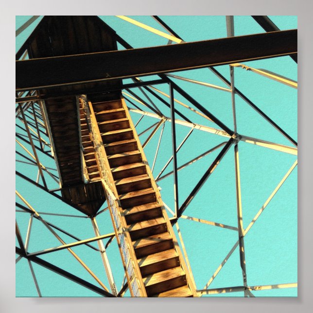 Poster torre de barbear em primaveras de eureka (Frente)