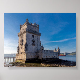 Poster Torre de Belém em Lisboa