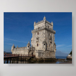 Poster Torre de Belém em Lisboa
