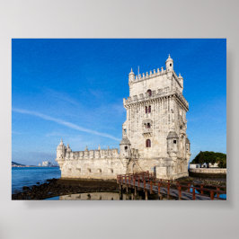 Poster Torre de Belém em Lisboa