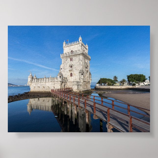 Poster Torre de Belem in Lisbon (Frente)