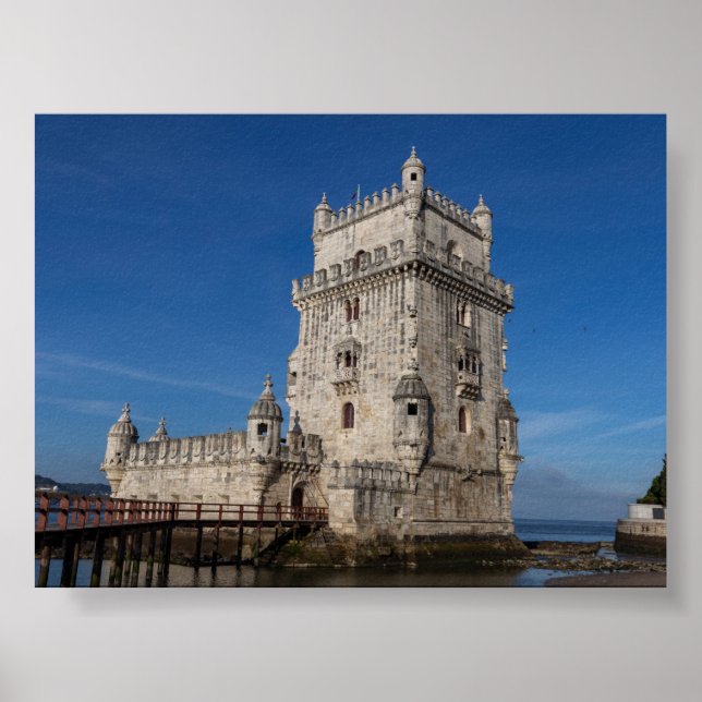 Poster Torre de Belem in Lisbon (Frente)