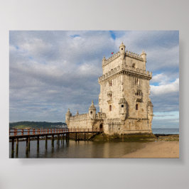 Poster Torre de Belem in Lisbon