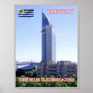Poster Torre de telecomunicações - Uruguai -