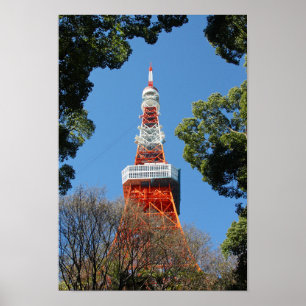 Poster Torre de Tóquio, Japão