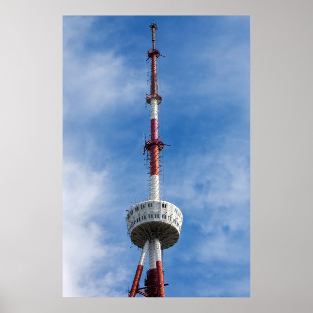 Poster Torre de TV Tbilisi (Frente)
