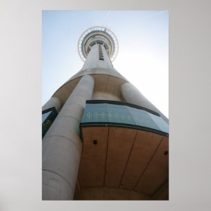 Póster Torre do céu de Auckland